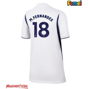Tottenham Hotspur Mateus Fernandes #18 Tricou Fotbal Replică 2026-27 Femei Acasa